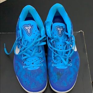 Nike Kobe 8 VII System Blue Glow Coral Snake